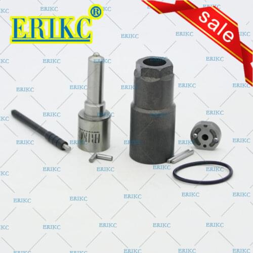 ERIKC Nozzle DLLA148P872 (093400-8720) Common Rail Injector Repair Kits Valve Plate, Pin, Sealing Ring for Nissan 16600-EB30B