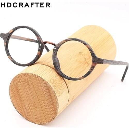 HDCRAFTER Round Eyeglass Frames