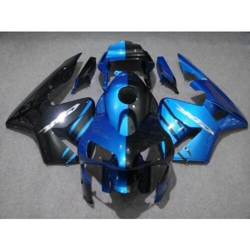 Motorcycle Fairing kit for HONDA CBR600RR F5 03 04 CBR 600RR 2003 2004 cbr 600 ABS top blue black Fairings set+7gifts HR47