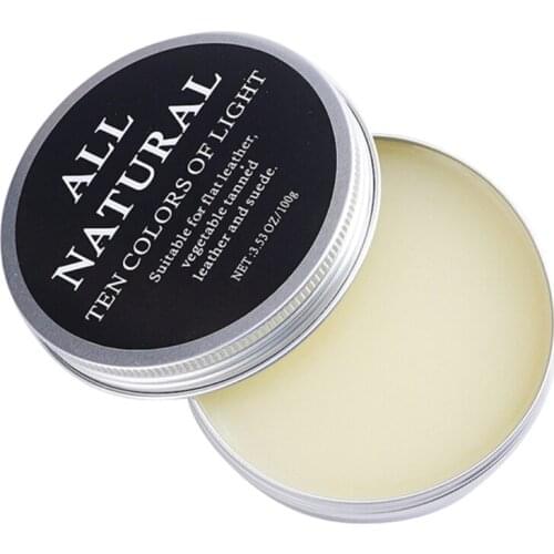 M17D 100ml Mink Oil Cream for Shoes Bags Leather Care Cream Practical Leather Repair