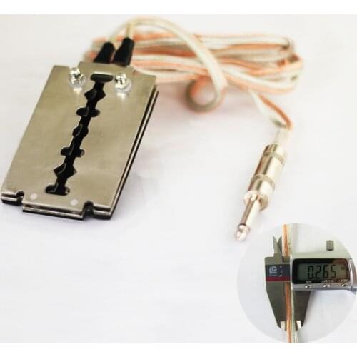 Stainless Steel Tattoo Blade Foot switch w/ Phono Plug