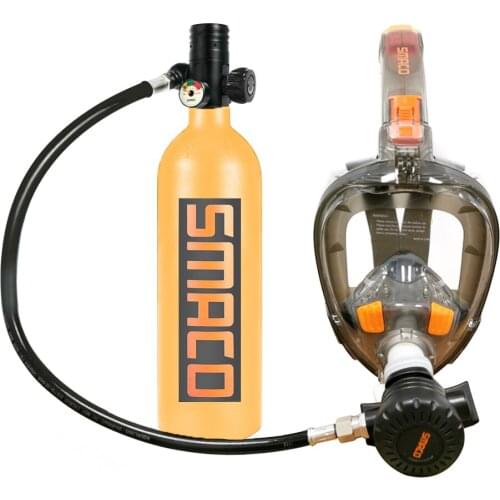 SMACO free outdoor snorkeling sanbao adult protective mask full face children diving underwater breathing apparatus