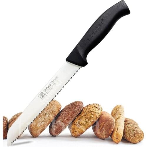 Surbisa 61202 High Quality Stainless Steel Kitchen Chef Blade Bread Slicing Cake Knife Toothed Cutter Mouth Made in Turkey