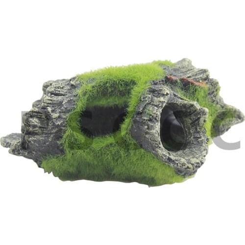 Fish Tank Decoration Imitation Fish Tree Root Landscape Aquarium Cave House Shelter Moss Artificial Tree Branches Ornament