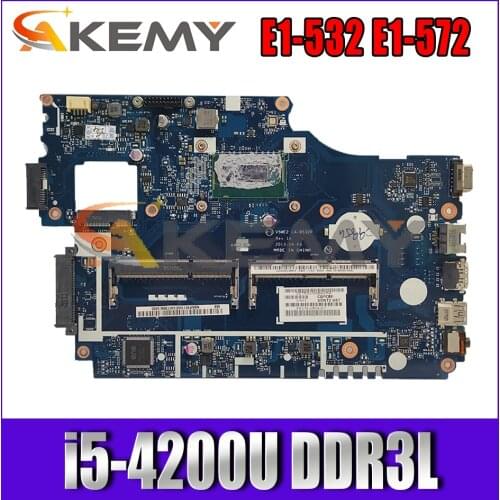 V5WE2 LA-9532P For Acer Aspire E1-532 E1-572 TPM255 E1-572G Laptop Motherboard With i5-4200U DDR3L 100% Fully Tested NBMFM1100M