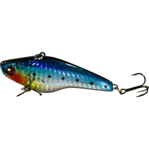 BassLegend - Fishing Wobbler Lipless Crankbait Vibration Lure Silent VIB Bass Pike Bait 75MM/25G