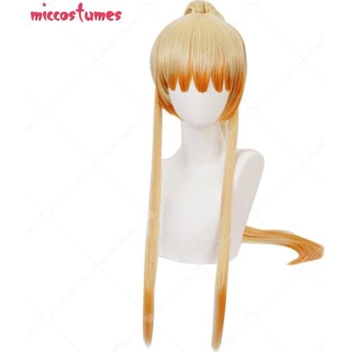 Zenitsu Agatsuma Female Cosplay Ponytail Wig