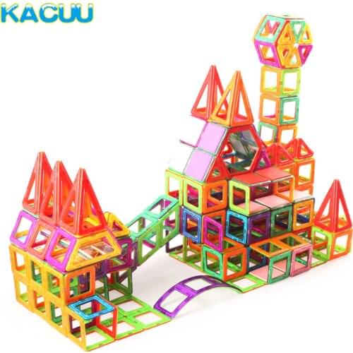 1 PCS standard size Magnetic Building Blocks 24 different types Kids Educational Toys DIY Blocks Magnets Toys For Children