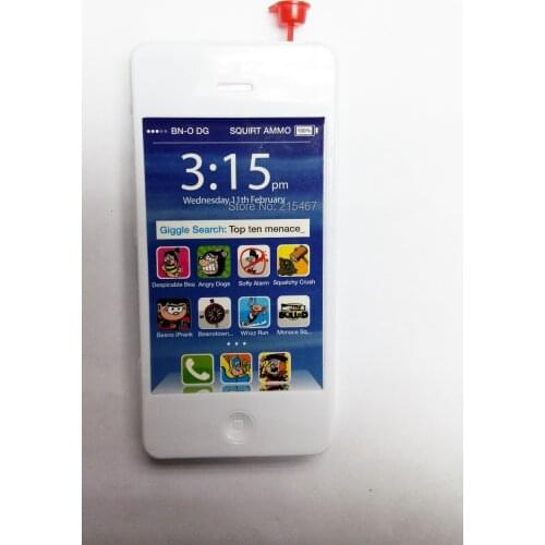 2 pcs Mobile phone water gun Shaped Squirter Squirt Plastic shooter pistol Toys Birthday Party.Favour Pinata Bag Filler Loot