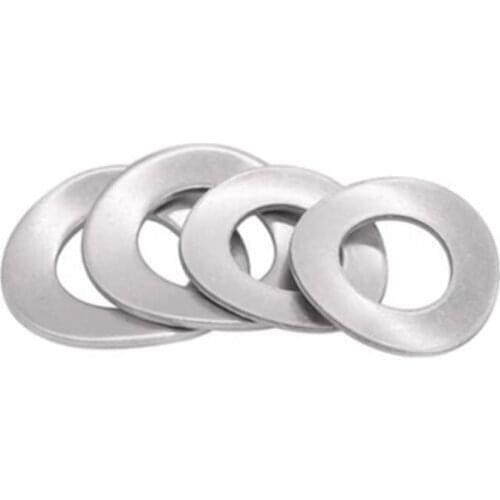 8pcs M20 M24 Wave Spring Elastic Washer Bearing Corrosion-Resistant Acid-Resistantce GB955 Stainless Steel 304