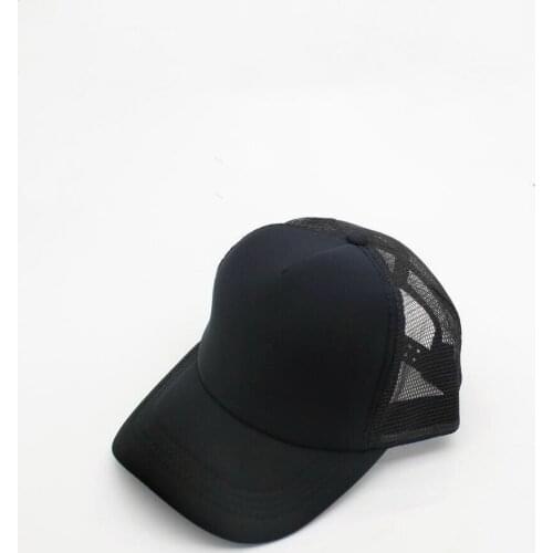 Trucker Hat for Women Men Sun Protective Hats Girls Colorblock Purple Pink Black White Summer Beach Mesh Baseball Cap 2PCS/PACK