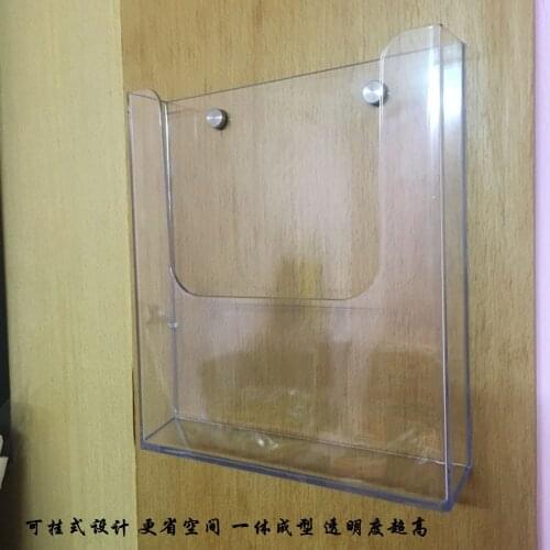 Letter Holder Mail Organizer Wall Mount Hook Acrylic Home Office Decoration