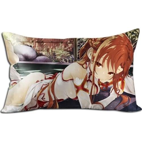 Hobby Express Asuna Yuuki - Sword Art Online Anime Waifu Dakimakura Rectangle 40x70cm Pillow Cover GZF45