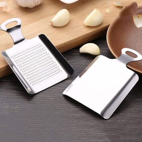 Stainless Steel Mini Ginger Grater Crusher for Lemon Vegetables Crusher
