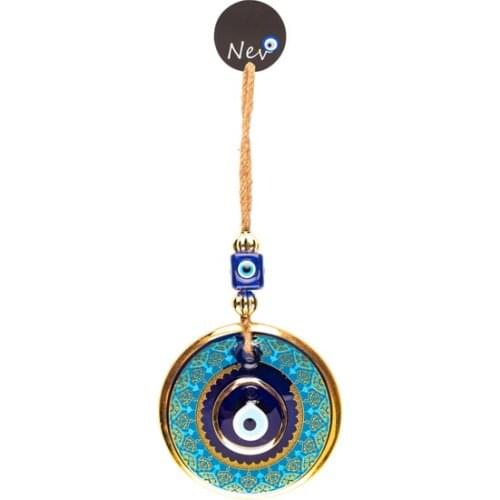 Nev Blue Fry Wall Decoration 13 Cm. Diameter decorative objects Декоративные элементы Objetos decorativos