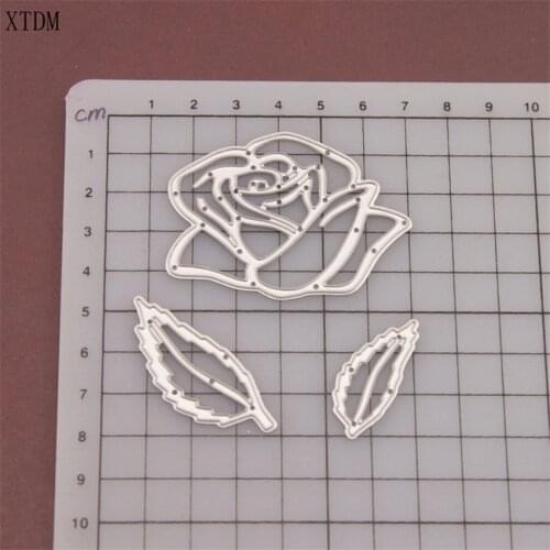 Cutting dies rose metal crafts paper die-cutting /DIY embossing, Easter and New Year