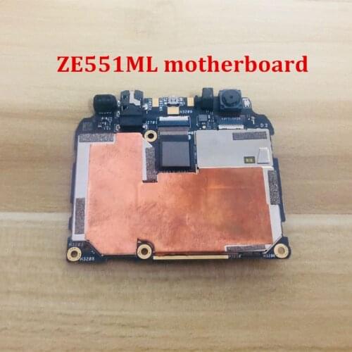 Unlocked Mobile Electronic panel mainboard Motherboard Circuits Flex Cable For ASUS ZenFone 2 ZE551ML Z00AD 4GB RAM 32GB