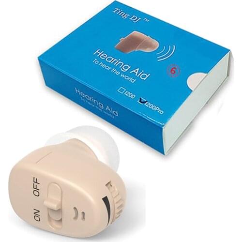 Hearing aid Audifonos Invisible Wide-Frequency No-Noise Super MINI Open-Fit Deaf Hearing Aids