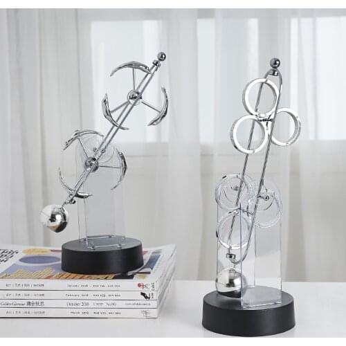Childrens Room Decor Modern Perpetual Motion Machine Newtons Pendulum Home Decoration Accessories Creative Office Desk Decor