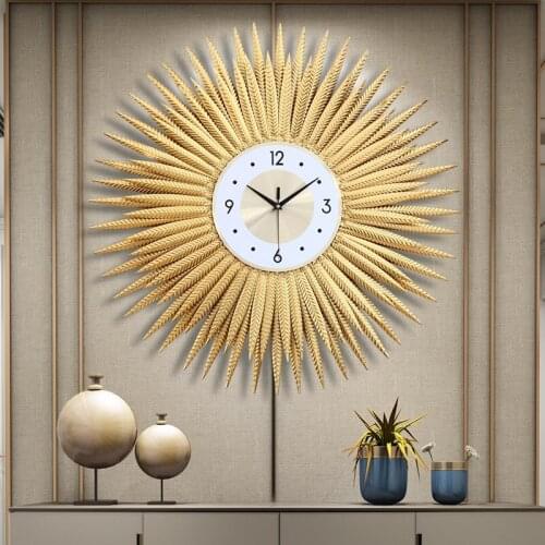 European Style Modern Design Watch Clocks Simple Silent 3D Wall Clock Office Home Bedroom Quartz Clock Living Room Decoration