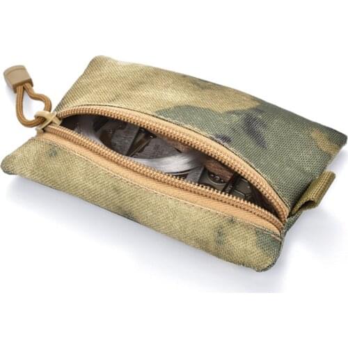 Tactical EDC Tool Bag Camouflage Multitool Pocket Mini Military Molle Pouch Key Coin Pack Hunting Accessory Bag Camping Hiking