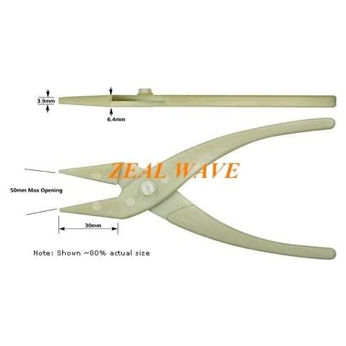 Rongyi Technology Imported Plastic Pliers Wafer Silicon Wafer Glass Wafer EL-53021 53020