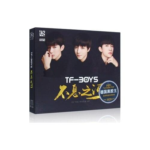 TFBOYS Karry Roy Jackson China Original Pop Music CD Disc Chinese Young Male Singer Team Song Album 12cm Vinyl Records 3 CD Set