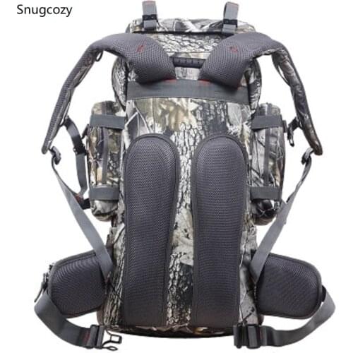 Snugcozy Wilderness tourism waterproof 60L volume Suitcase Oxford cloth bag Men 27"inch Luggage