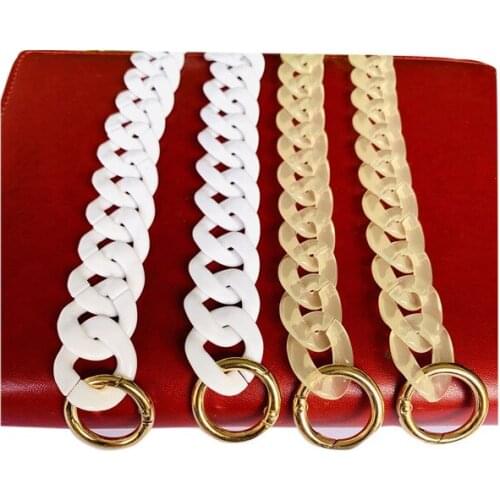 1pcs 45cm Long Fashion PlasticChain Buckles Novel Special Decoration Chain for Handbag Shoulder Bag Purse Hardware Accessories