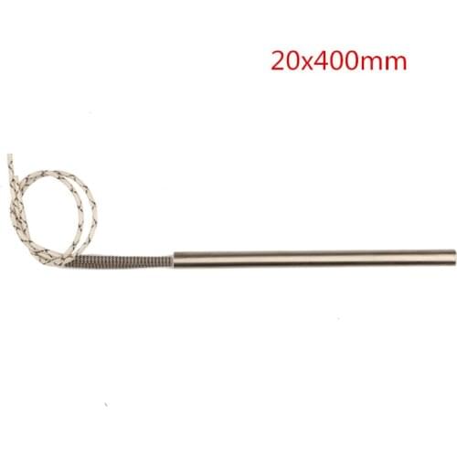10 pcs 20x400mm /0.79x15.75" Cartridge Heater,2000W/2500W/3250W Hot Rod Heating Element Replacement