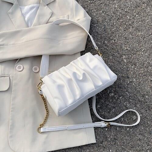 2020 Summer New Female Bag Fashion Small Square Bag Ruffle Shoulder Bag Women Messenger Bag Purses and Handbags Women Bag