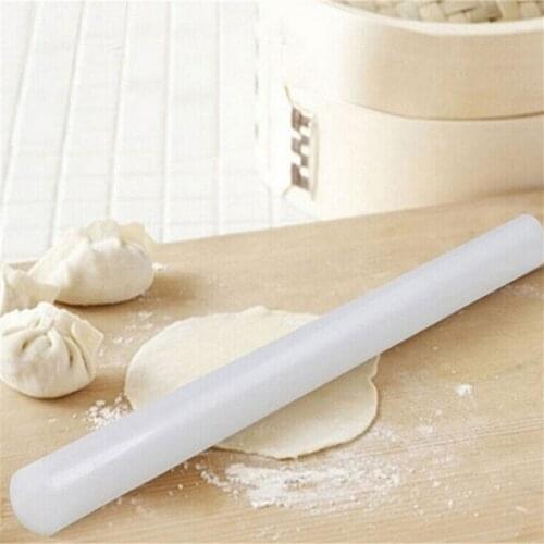 Non-stick Plastic Cake Roller Dough Cake Bakeware Cooking Roller Tool Fondant Cake Rolling Pin Crafts