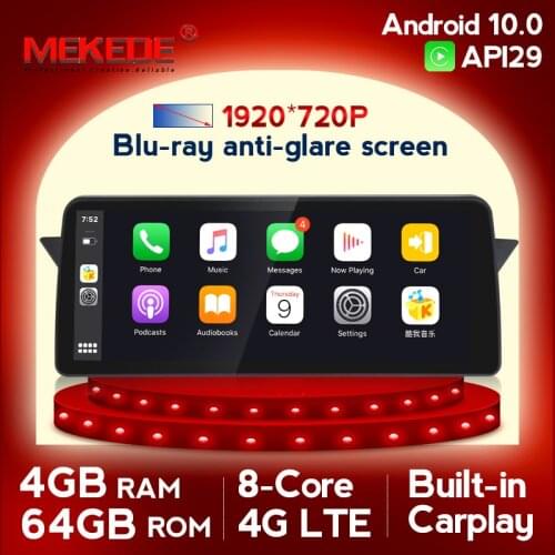 Android 10 Car DVD multimedia Player for BMW X1 E84 2009-2015 Without original screen/Supply with iDrive audio gps stereo auto