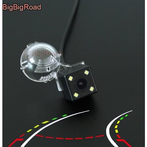 BigBigRoad For Suzuki Alto SX4 SX-4 S-Cross Crossover Grand Vitara Swift Hatchback Car Intelligent Dynamic Tracks Backup Camera