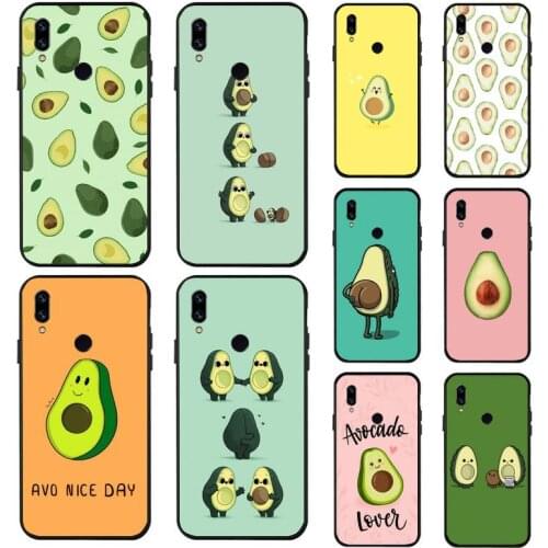 Fruit Avocado cute Phone Case For Xiaomi Redmi note 8 9 pro 7 8T 9A 9S K20