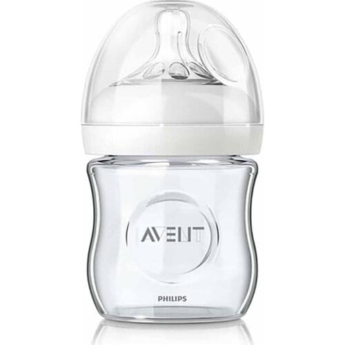 Scf671/17 Natural Glass Baby Bottle 120 ml