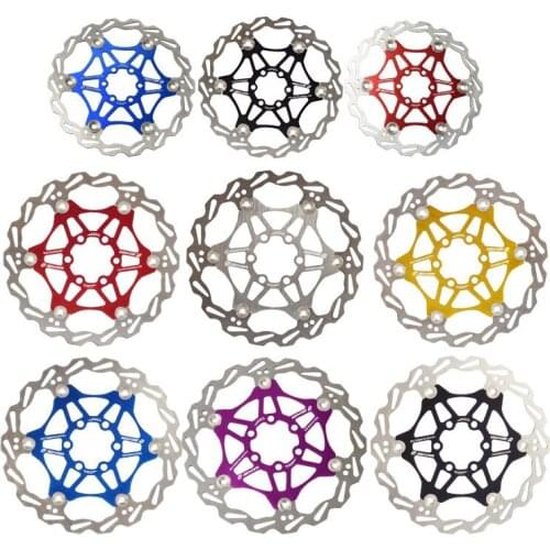 Zoom Bicycle Disc Brake MTB Brake Float Floating Disc Rotors 160mm 180mm 203mm Hydraulic Brake Pads Float Rotors Bicycle Parts