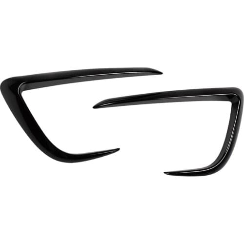 For Tesla Model Y Front Fog Lamp Spoiler Wind Knife Lamp Eyebrow Decoration Modification