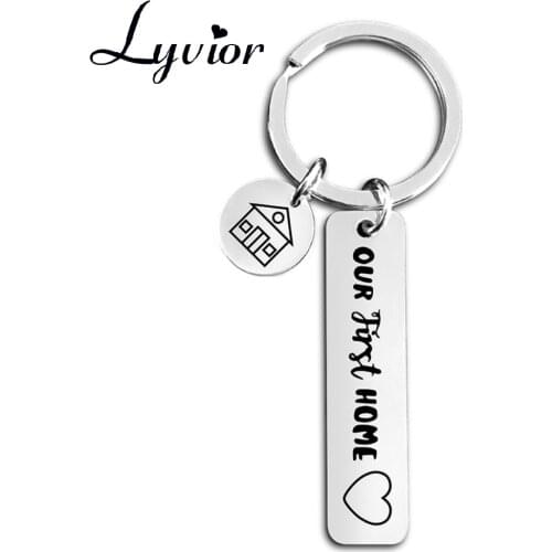 Lyvior2021 Home Sweet KeyChain Housewarming Presents New Homeowner Closing Gift Ideas Real Estate Gifts Client Congratulations
