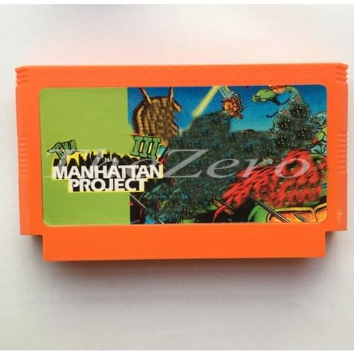 Mtant Tnage Nja Turtles 3 Manhattan Project For 8 Bit Game Player Game Card for 60 PIN Cartridge Game Card