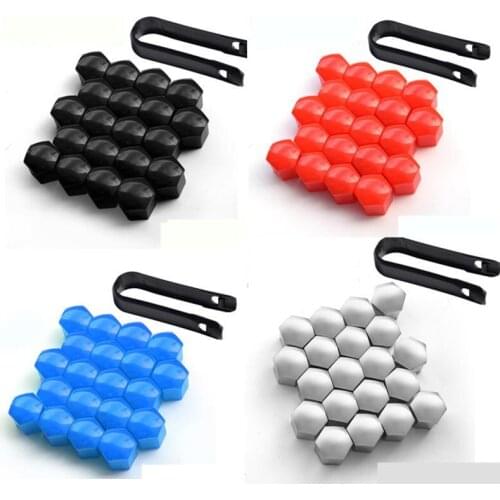 20Pcs/lot 19mm Wheel Lug Nuts Cover Bolt Caps For Honda CRV XRV CIVIC Fit Jade For Malibu Cruze For Volvo S40S80S90S60LXC60V40