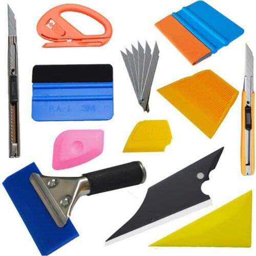Car Window Tint Kit Vehicle Vinyl Film Wrap Application Set Universal For Car Window Tint Film, Paint Protection Film, Decals