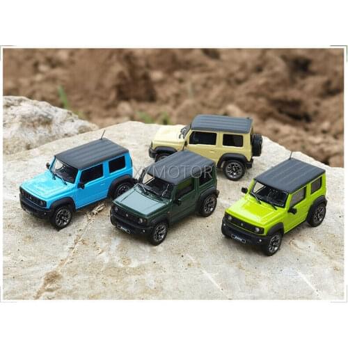 NEW 1:64 LCD For Suzuki Jimny Sierra ORV SUV Diecast Model Car Toys Gift Collection Yellow/Green/Blue/Khaki Metal,Plastic,Rubber