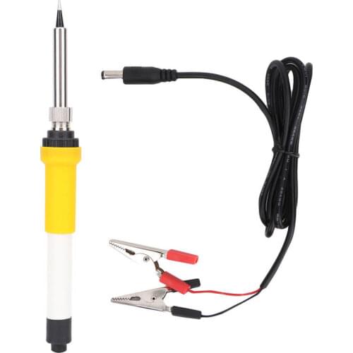 Soldering Iron DC 12V 40W Portable Car Auto Crocodile Clip Powered Electric Soldering Iron Soldering