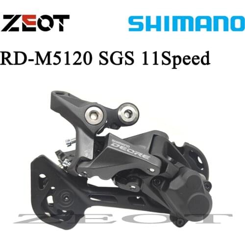 Shimano DEORE M5120 SGS Rear Derailleurs Mountain Bike RD-M5120 10S 11S MTB SHADOW 2*11-Speed 11S 11V Suit M5100 M7000