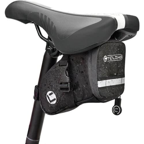 Outdoor Rainproof Bicycle Bag Shockproof Bike Saddle Bag Refletive Seatpost Bag MTB Bike Accessories