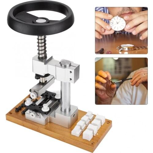 High Quality Bench Oyster-Type Watch Back Case Opener Wristwatch Opening Watch Parts Repair Tools for Watchmaker Repairing Work