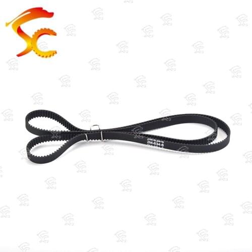 10pcs 2GT-634-6/10mm belt closed loop rubber 2GT-634-6/10mm timing belt Teeth 317 Length 634mm width 10/6mm for 3D printer
