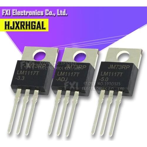 10PCS LM1117T-3.3 LM1117-3.3 LM1117T 3.3V TO220 LM new original