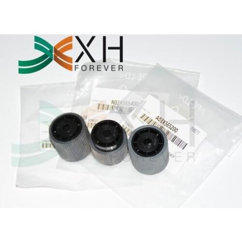 2Set. Paper Feed Roller for Konica Minolta BH920 950 951 1050 1051 1200 C6500 C6501 C6000 C7000 C1060 C2060 A03X565200 300 400